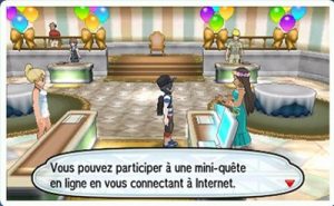 Accès aux mini-quêtes en ligne