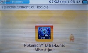 Pokémon USUL Mise à Jour Version 1.2 EShop