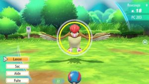 Capture D'un Pokémon Roucoups 1