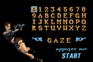 Tomb Raider The Prophecy Mot De Passe