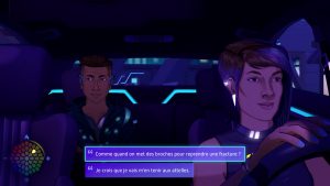 NSwitch Neo Cab Choix De Réponse Face à Un Client