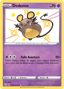 JCC Pokémon Epée Bouclier Destinées Radieuses Dedenne
