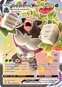 JCC Pokémon Epée Bouclier Destinées Radieuses Gorythmic Vmax