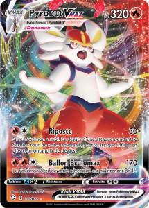 JCC Pokémon Epée Bouclier Destinées Radieuses Pyrobut Vmax
