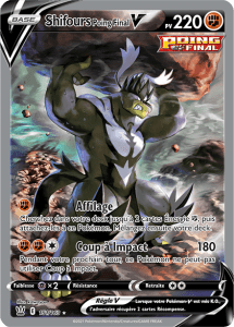 JCC Pokémon Epée Bouclier Styles De Combat Shifours Poing Final V