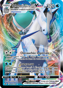 JCC Pokémon Epée Bouclier Règne De Glace Sylveroy Cavalier Du Froid Vmax