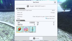 SAO IF Heapin' 30M EXP Event 02 2024 2