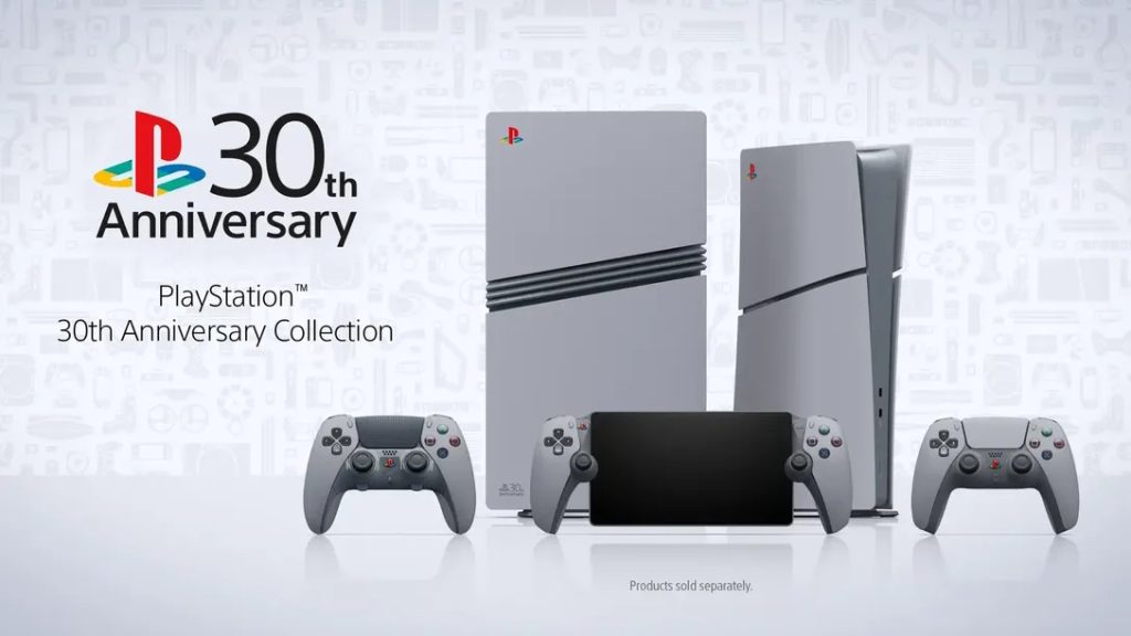 PlayStation 5 (standard et Pro) anniversaire 30 ans