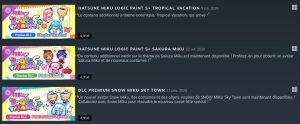 Hatsune Miku Logic Paint S+ - DLCs