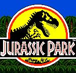 Jurassic Park Game Gear Title Screen