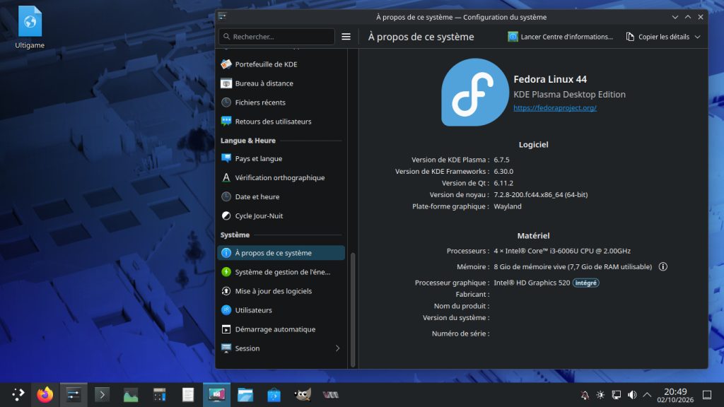 Fedora Linux 44